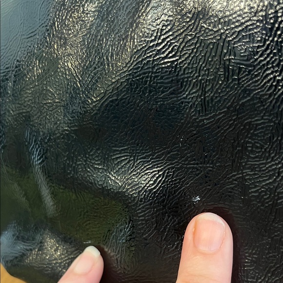 COACH Poppy Daisy Liquid Glass Hobo Patent Shoulder Bag EUC No. G1269-F20108 - Picture 8 of 15